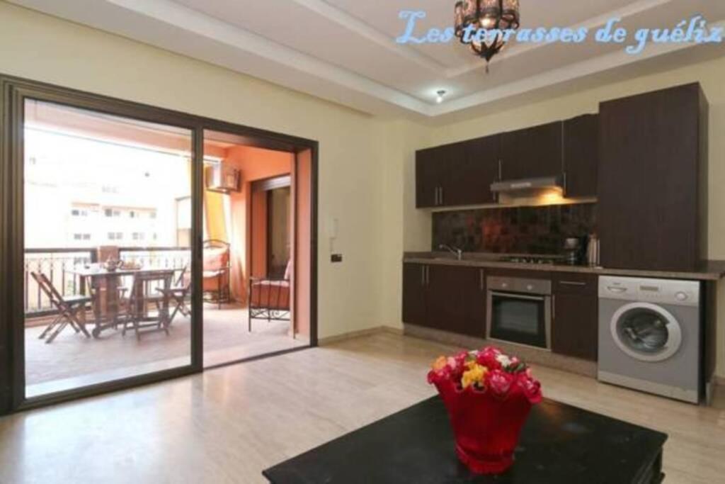 Apartmán Les Terrasses De Gueliz Marakéš Exteriér fotografie